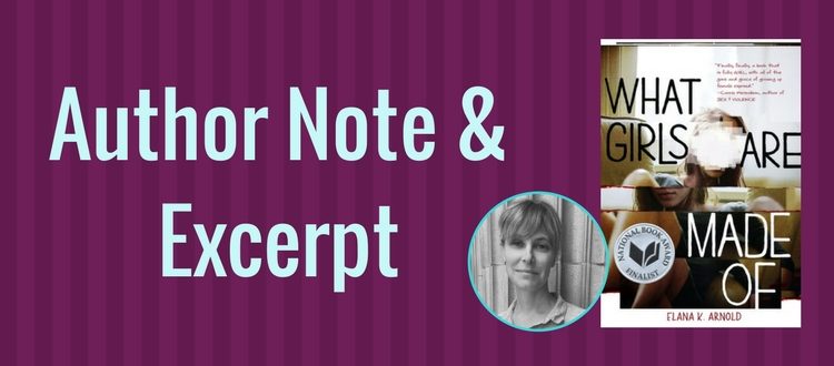 A Note from National Book Award Finalist Elana K. Arnold