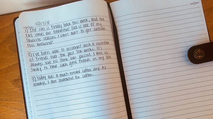 Attitude of Gratitude Journals