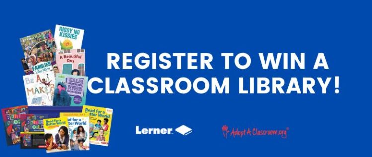 REGISTER TO WIN A READ FOR A BETTER WORLD CLASSROOM LIBRARY!